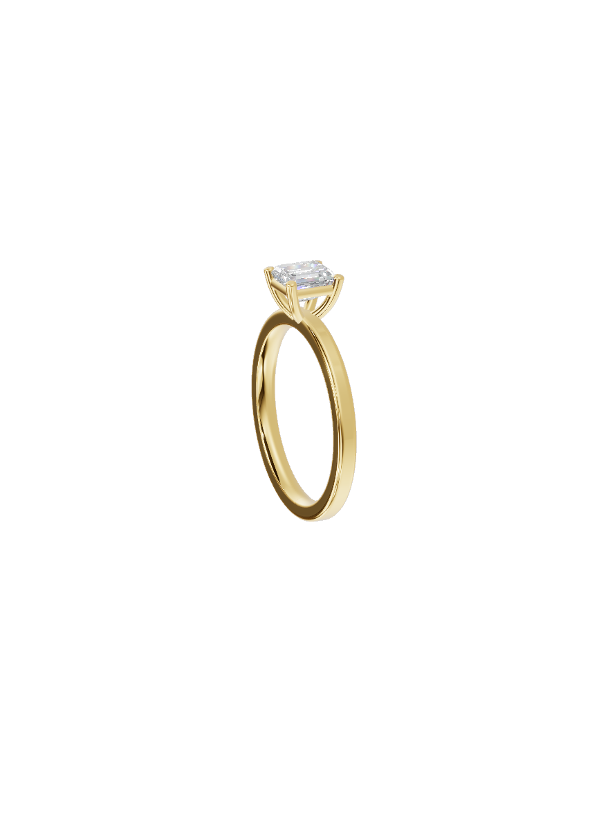 Asscher Solitaire