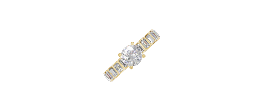 Oval Eternity Solitaire