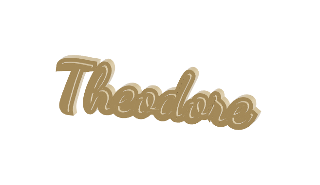 Theo Nameplate