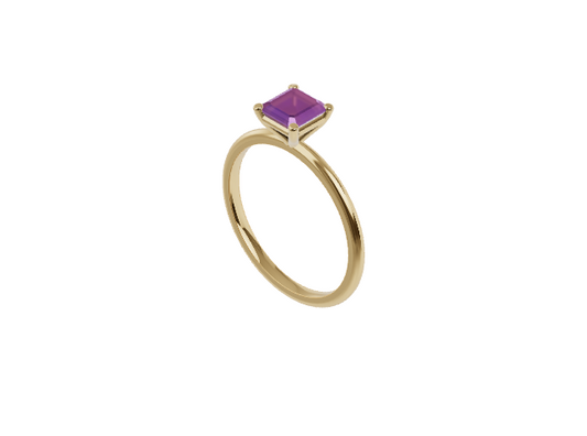Asscher Solitaire