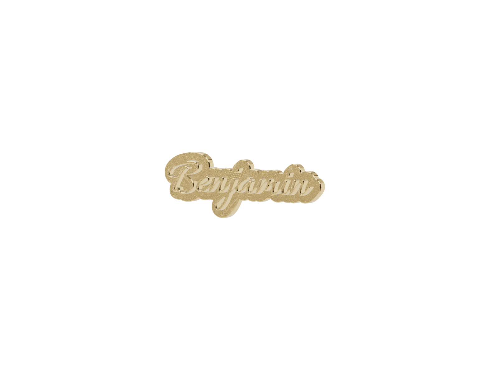 Allura Font with Backplate