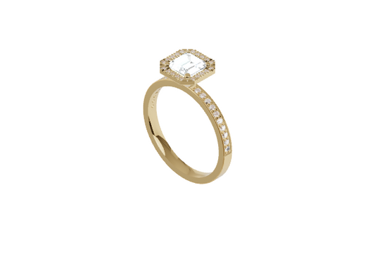 Asscher Pave