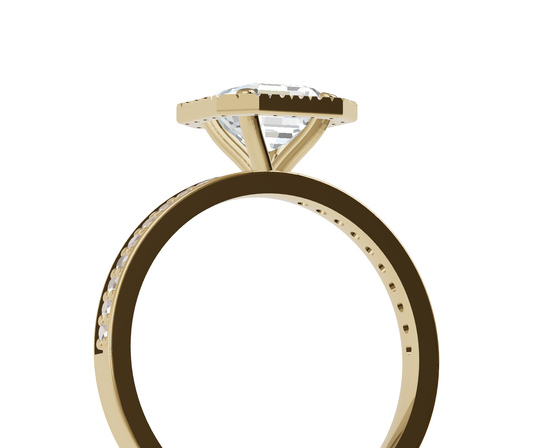 Asscher Pave