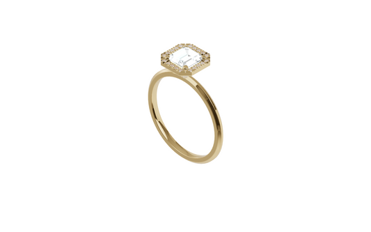 Asscher Solitaire