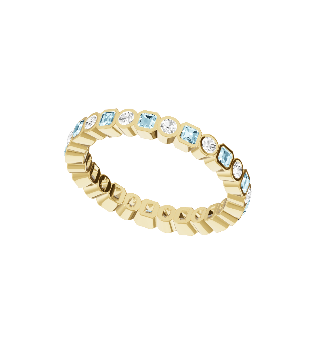 Bezel Eternity Ring