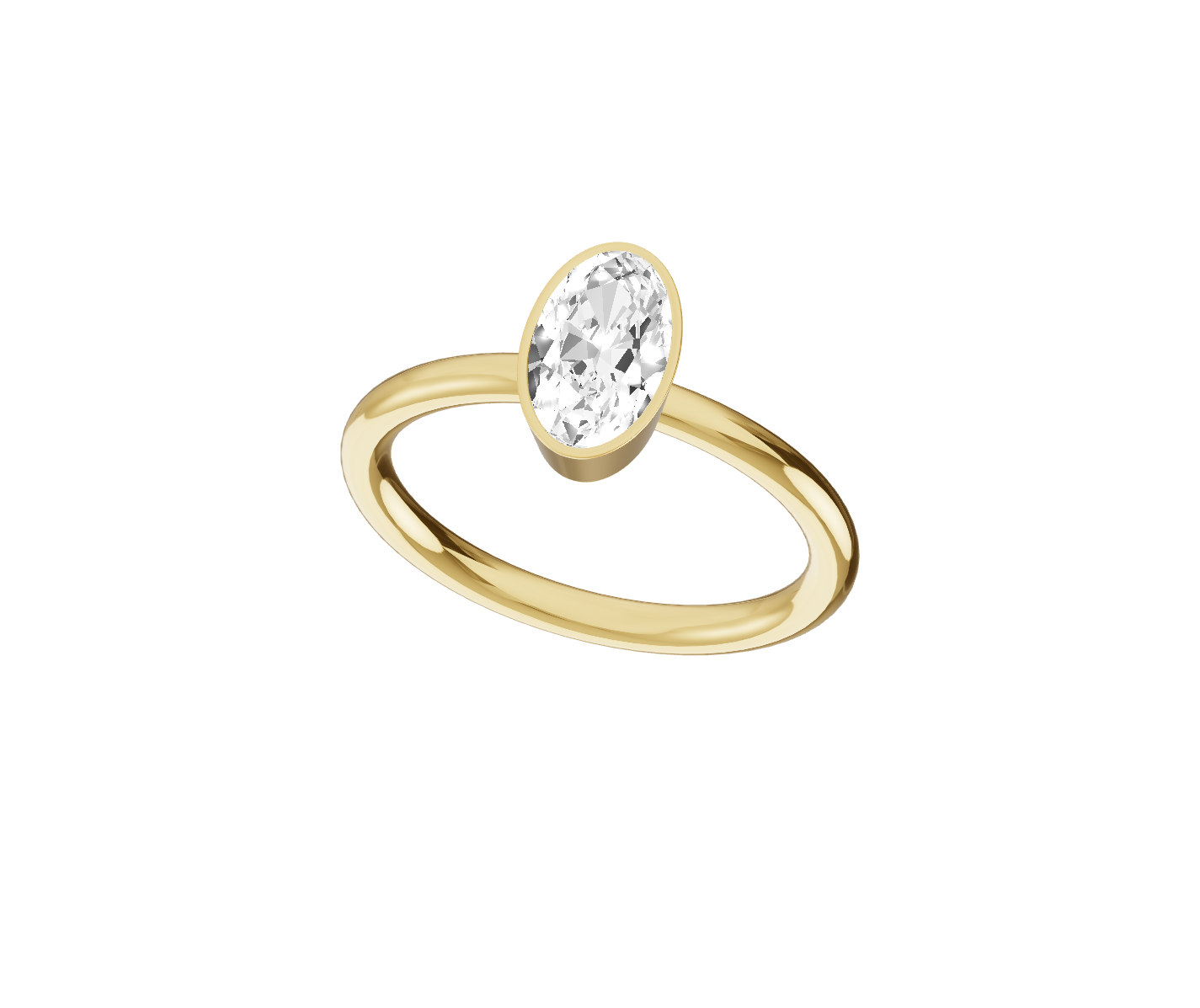 Oval Lünette