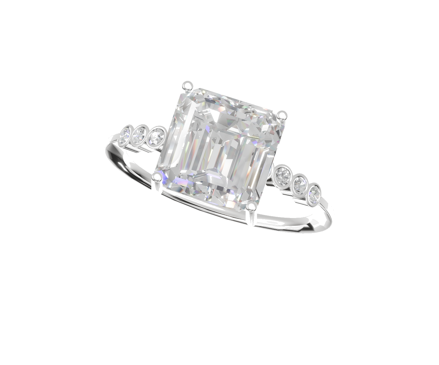 Bezel Eternity Ring