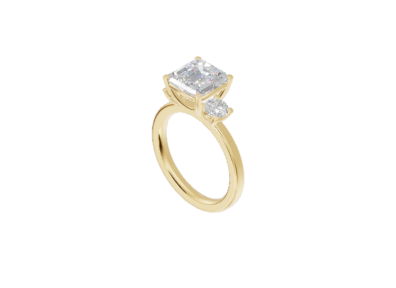 Asscher Three Stone