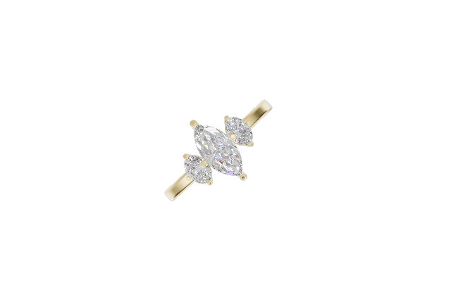 Princess Three Stone