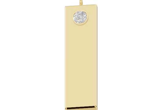 Vertical Bar Pendant