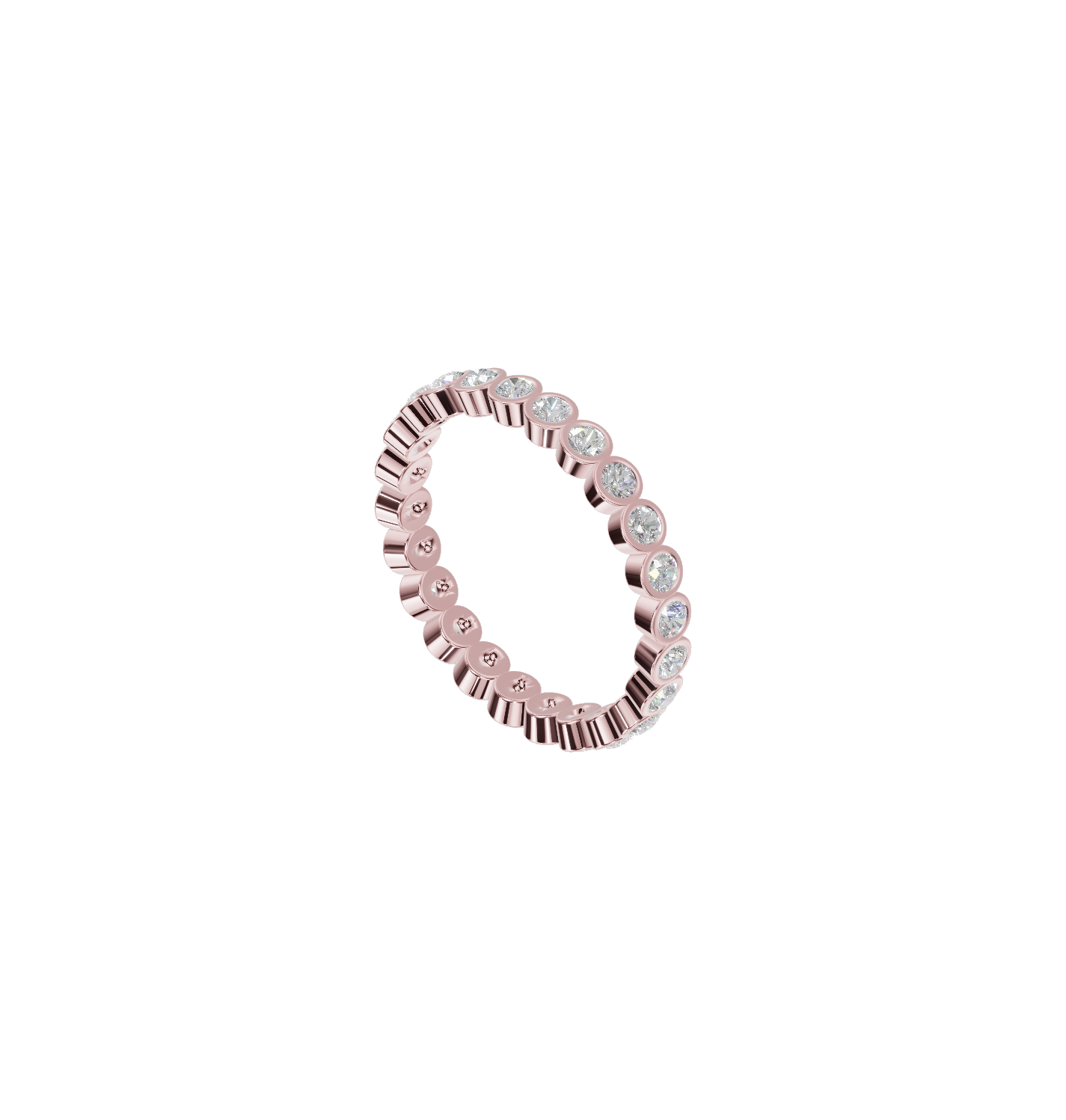 Bezel Eternity Ring