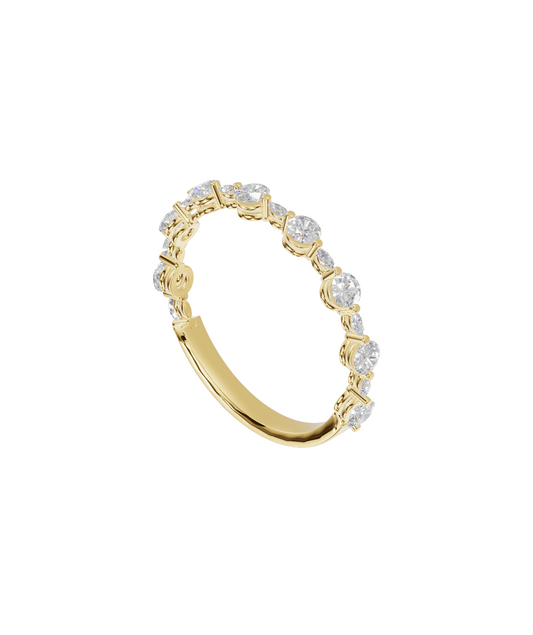 Basket Eternity Ring