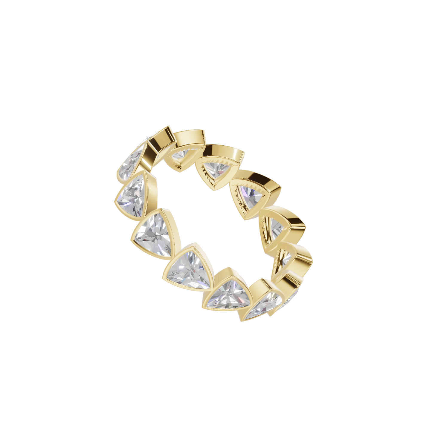 Bezel Eternity Ring